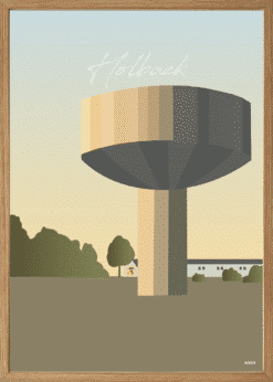 Holbæk Vandtårn Plakat