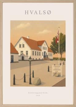 Hvalsø Sonnerupgaard Gods Plakat