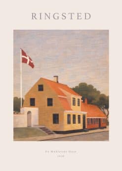 Ringsted De Mahlerske Huse Plakat