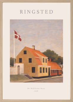 Ringsted De Mahlerske Huse Plakat
