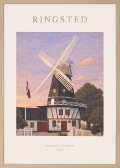 Ringsted Vindmølle Plakat