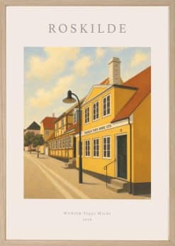 Roskilde Wilhelm Topps Minde Plakat
