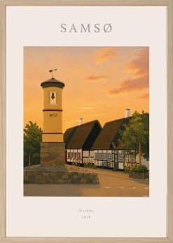 Samsø Nordby Plakat