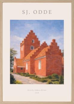 Sj. Odde Overby Odden Kirke Plakat