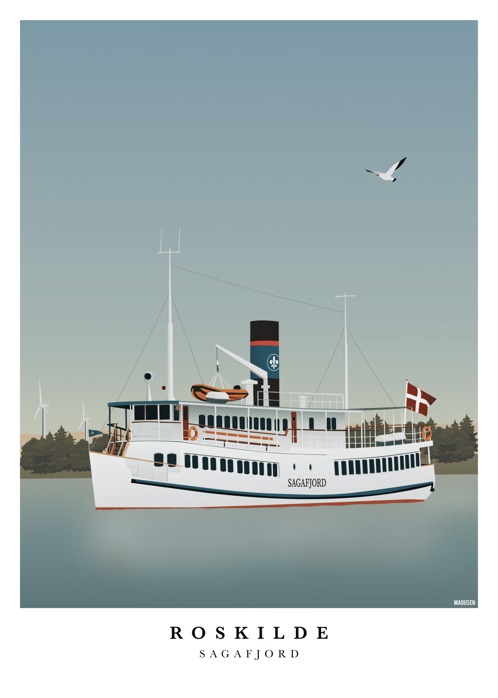 Roskilde Sagafjord Plakat