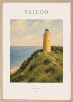 Sejerø Fyr Plakat