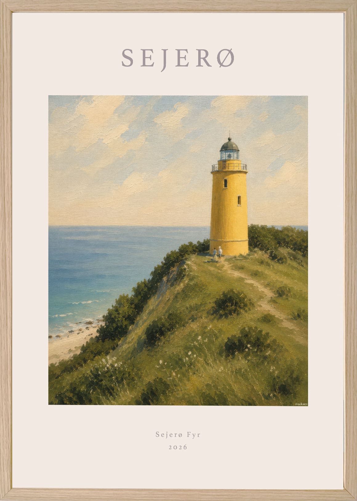 Sejerø Fyr Plakat