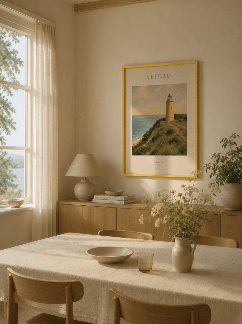 Sejerø Fyr Plakat - Billede 2