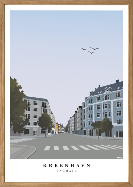 København Enghave Plakat