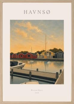Havnsø Havn Plakat