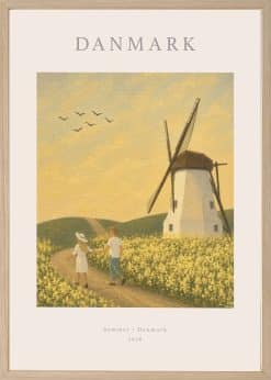 Danmark Sommer Plakat