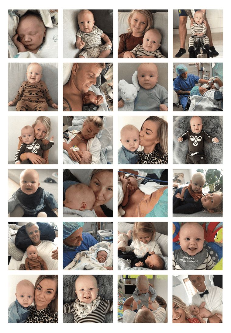 Plakat med flere billeder - 24 billeder