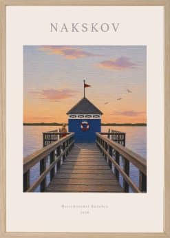 Nakskov Hestehovedet Badebro Plakat