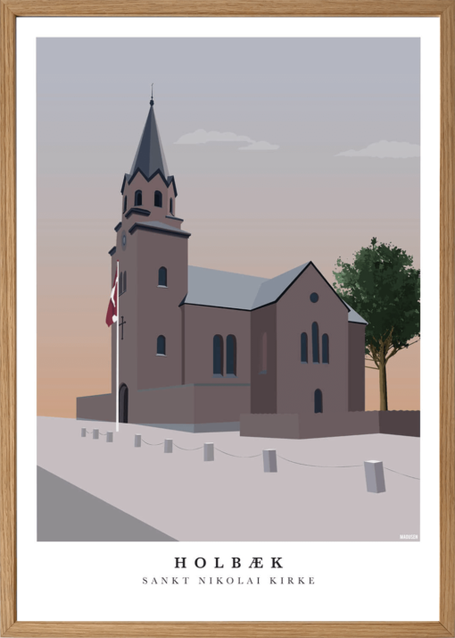 Holbæk Sankt Nikolai Kirke Plakat