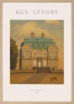 Kgs. Lyngby Eremitageslottet Plakat