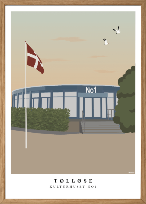 Tølløse Kulturhus No1 Plakat