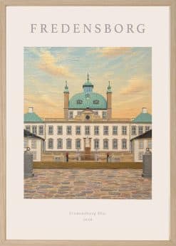 Fredensborg Slot Plakat