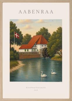 Aabenraa Brundlund Slotsmølle Plakat