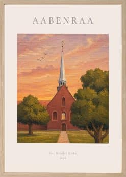 Aabenraa Sct. Nicolai Kirke Plakat