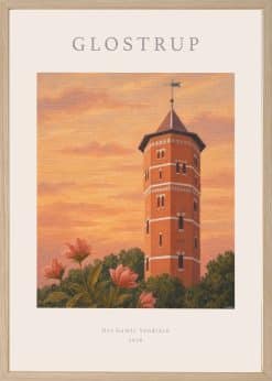 Glostrup Det Gamle Vandtårn Plakat