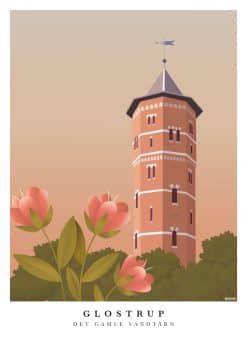 Glostrup Det Gamle Vandtårn Plakat