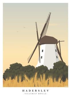 Haderslev Sillerup Mølle Plakat