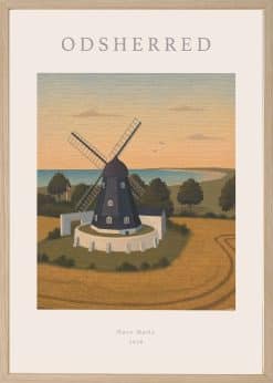 Odsherred Høve Mølle Plakat