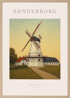 Sønderborg Dybbøl Mølle Plakat