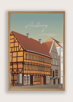 Aalborg Østerågade Plakat