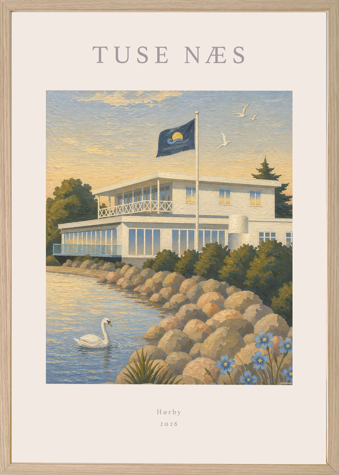 Tuse Næs Hørby Færgekro Plakat