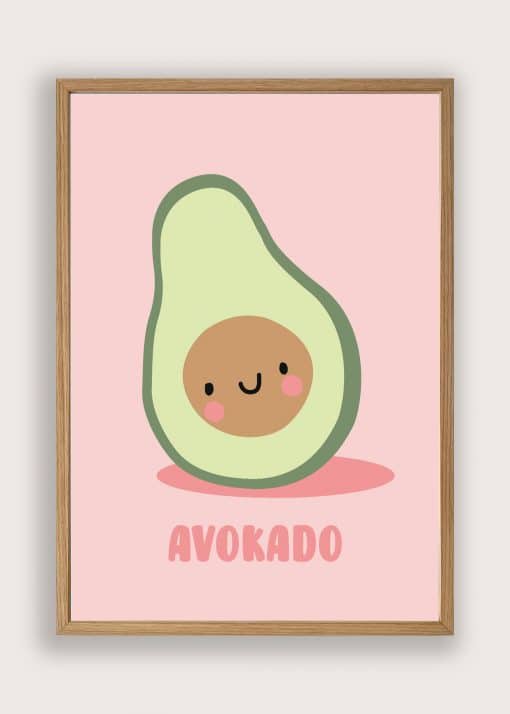Avokado Plakat