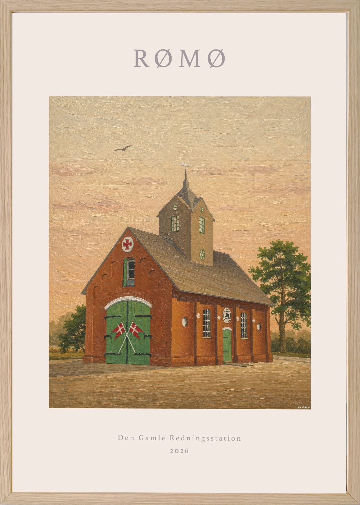 Rømø Den Gamle Redningsstation Plakat
