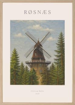 Røsnæs Ulstrup Mølle Plakat