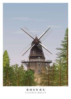 Røsnæs Ulstrup Mølle Plakat