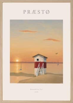 Præstø Roneklint Fyr Plakat