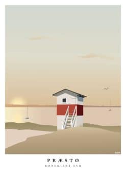 Præstø Roneklint Fyr Plakat