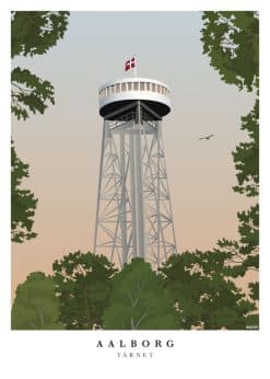 Aalborg Tårnet Plakat
