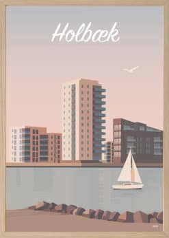 Holbæk Havnefront Plakat