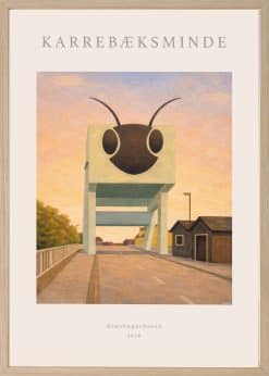 Karrebæksminde Græshoppebroen Plakat