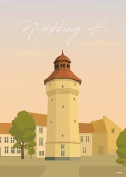 Nykøbing Falster Vandtårn Plakat
