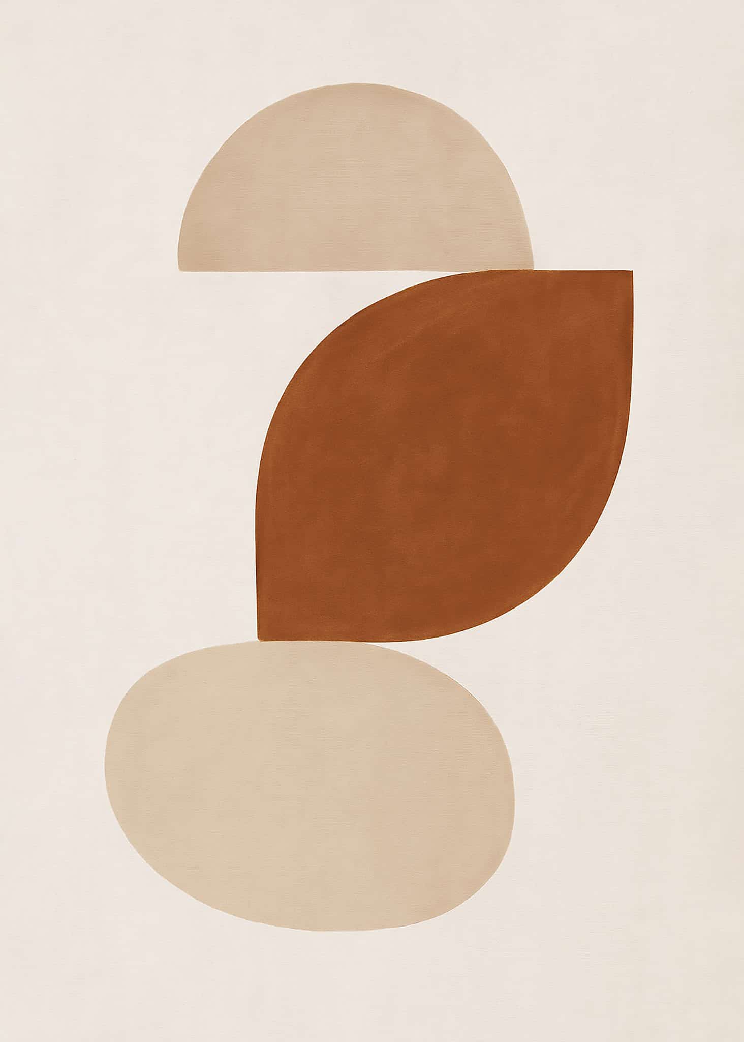 Abstrakt Balance Plakat