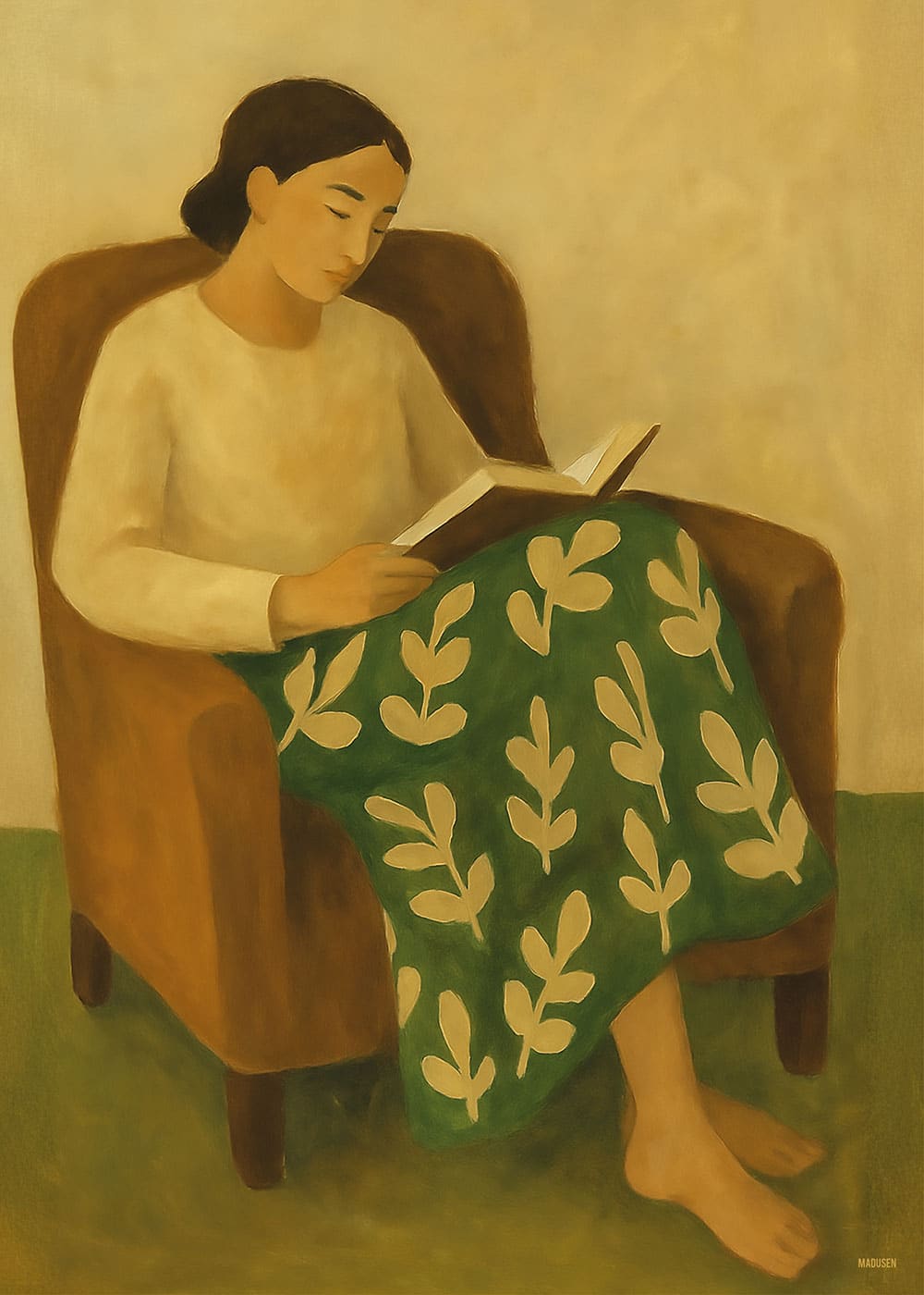 Kvinden I Lænestolen Plakat