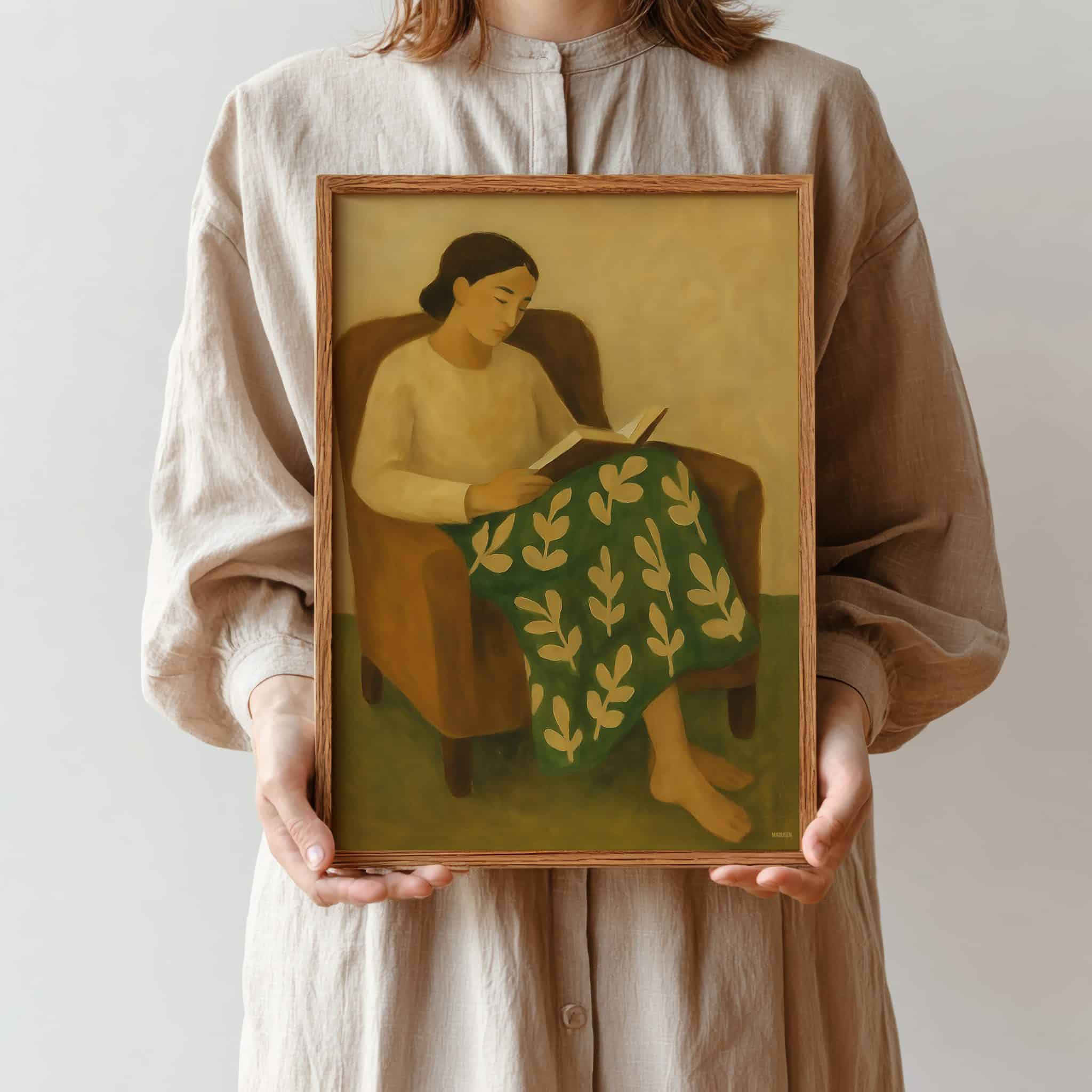 Kvinden I Lænestolen Plakat