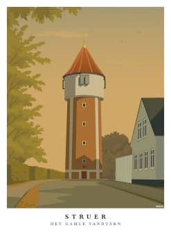 Struer Det Gamle Vandtårn Plakat