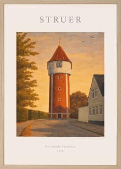 Struer Det Gamle Vandtårn Plakat