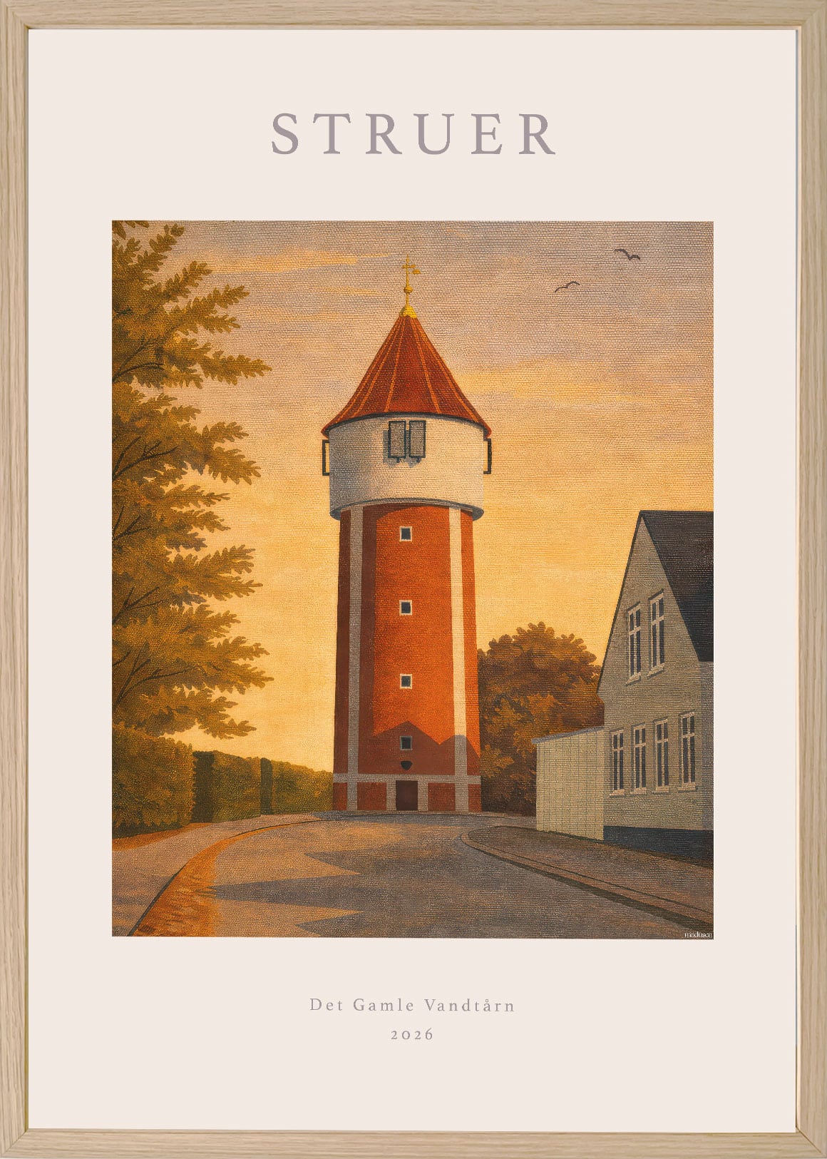 Struer Det Gamle Vandtårn Plakat