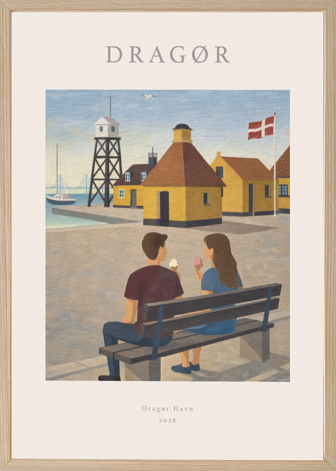 Dragør Havn Plakat