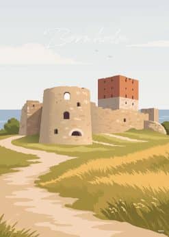 Bornholm Hammershus Plakat