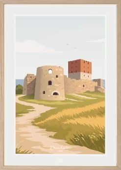 Bornholm Hammershus Plakat