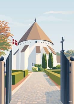 Bornholm Østerlars Kirke Plakat